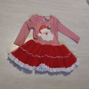 Emily Rose Red and White Santa Dress